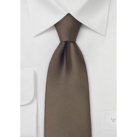 Chestnut Brown Tie