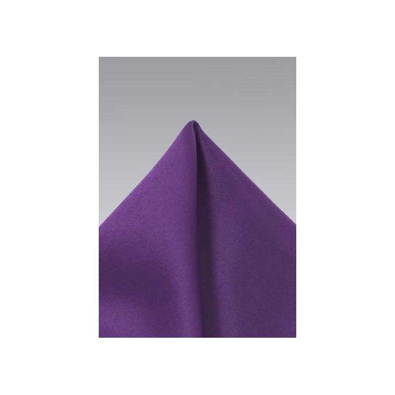 Grape Purple Pocket Square