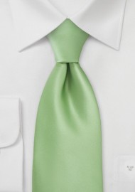 Boys Necktie in Light Key Lime