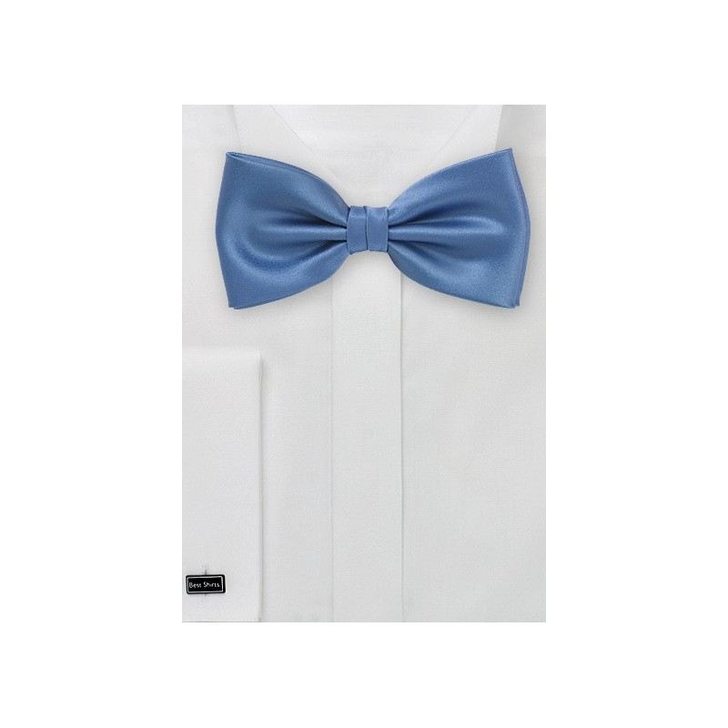 Riviera Blue Bow Tie
