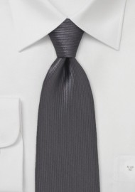 Thin Waled Tie in Espresso Brown