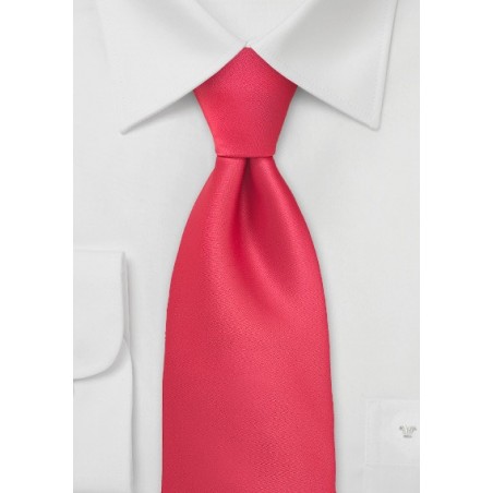 Bright Lollipop Red Tie for Boys