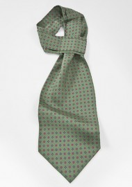 Traditional Ascot in Muted Olive