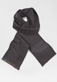 Regal Scarf in Midnight and Copper