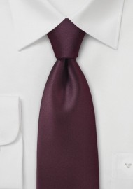 Dark Burgundy Necktie