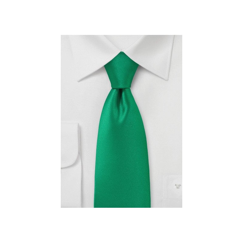 Bright Emerald Green Necktie