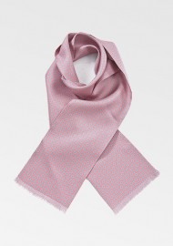 Charming Pink and Blue Mens Scarf