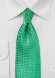 Textured Spring Green Necktie