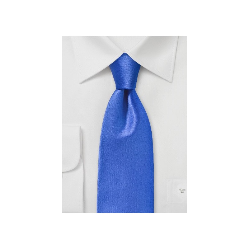 Bright Cobalt Blue Necktie