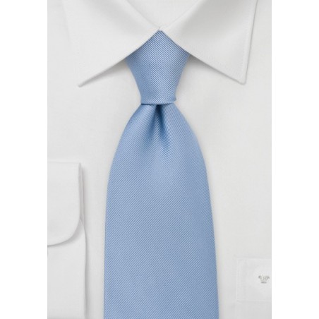 Textured Pool Blue Tie in XL