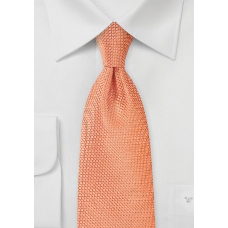Mandarin Orange Necktie
