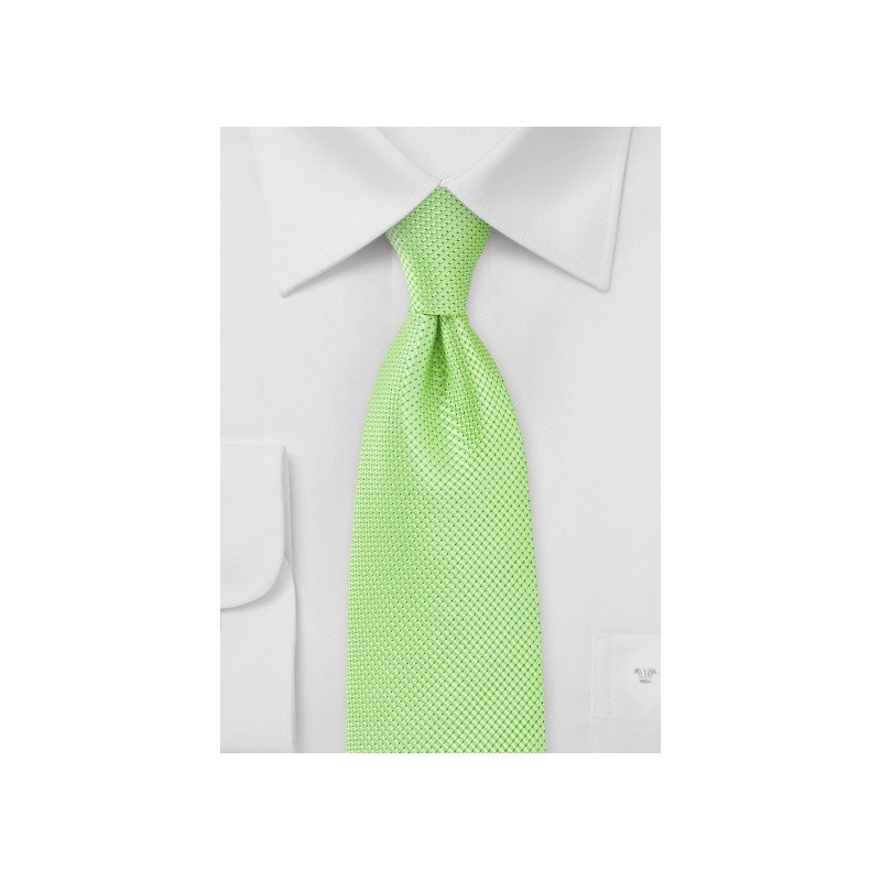 Bold Key-Lime Green Necktie