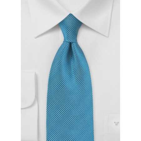 Pure Silk Tie in Blue Moon Color