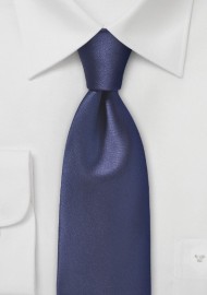 Elegant Dark Navy Neck Tie