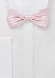 Ultra Light Pink Bow Tie