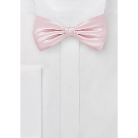 Ultra Light Pink Bow Tie