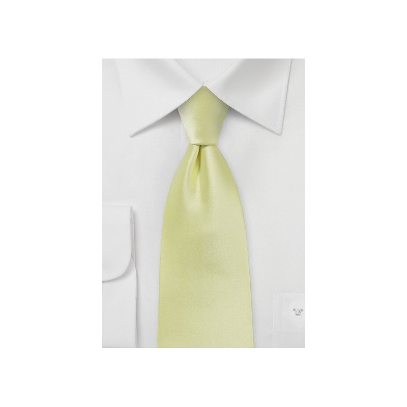 Lemon Grass Colored Necktie