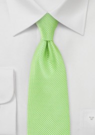 Bold Key-Lime Green Kids Necktie