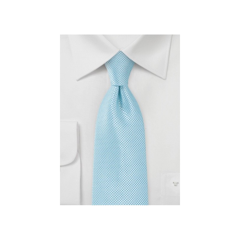 Spearmint Colored Tie in Long Length
