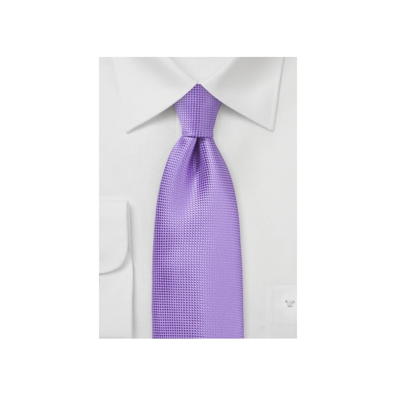 Royal Lilac Colored Necktie