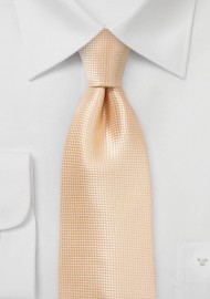 Kids Sized Tie in Peach Fuzz Color