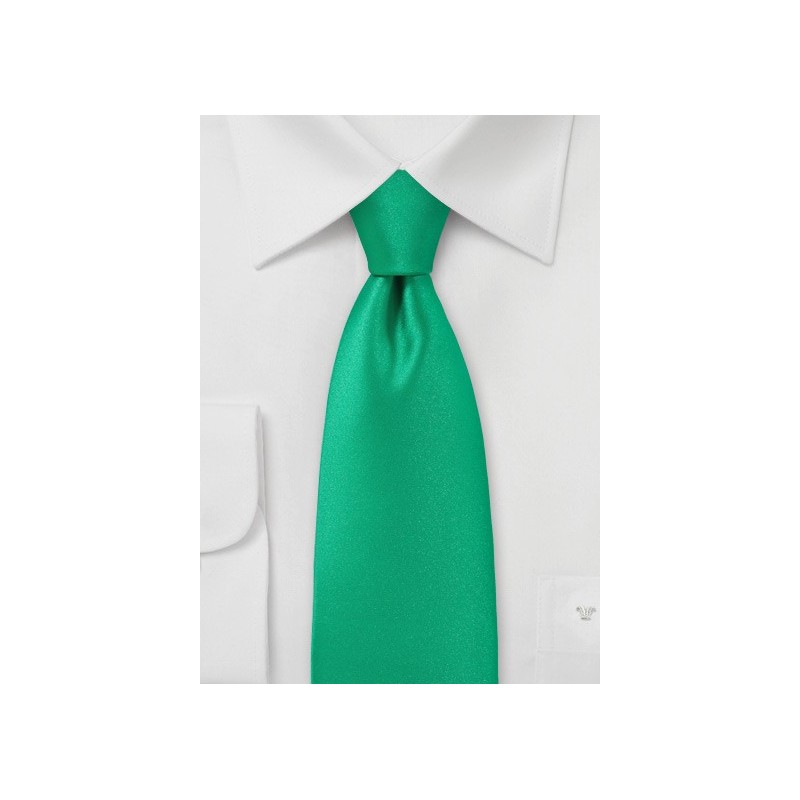 Fresh Emerald Green Necktie