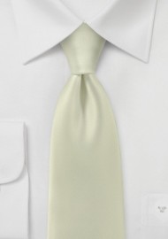 Light Vanilla Yellow Necktie