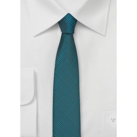Skinny Tie in Dragonfly Blue