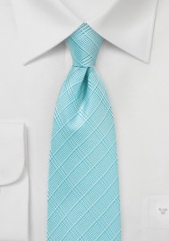 Extra Long Necktie in Radiant Blue