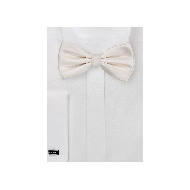 Ivory Colored Kids Bow Tie