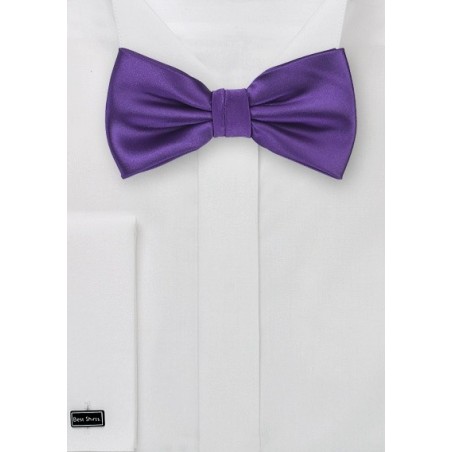 Regency Purple Bow Tie for Kids