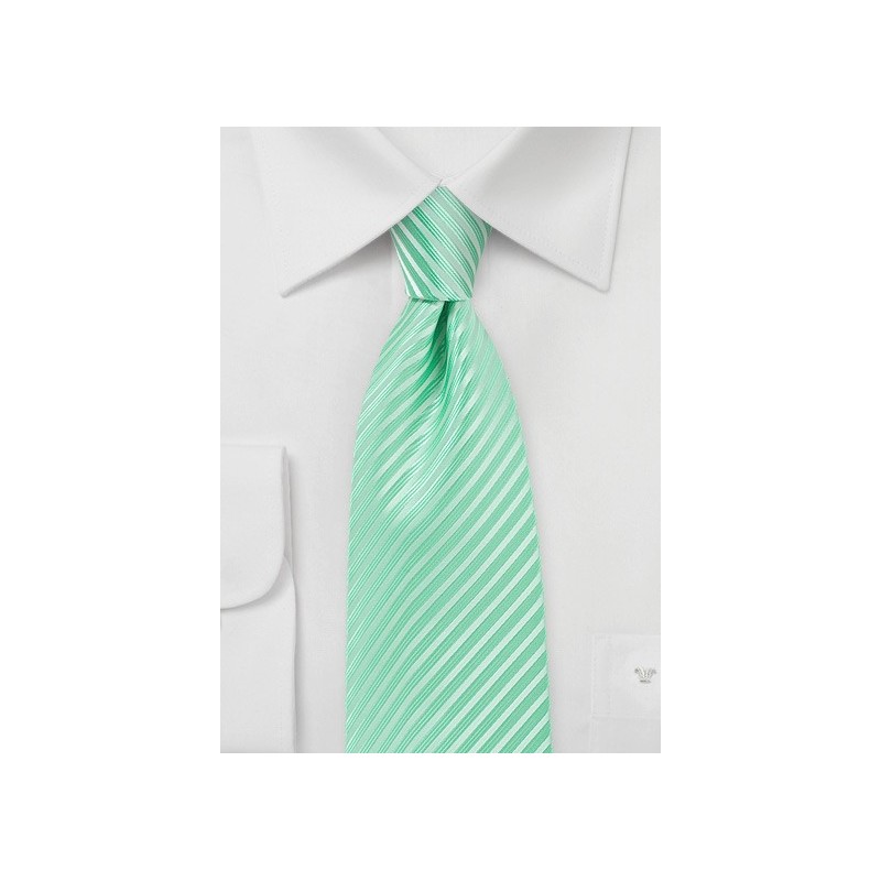 Opal Green Kids Tie
