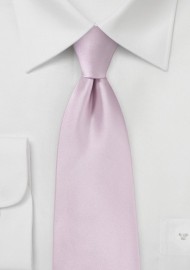 Soft Lilac Pink Kids Tie