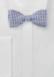 Spring Foulard Print Bow Tie