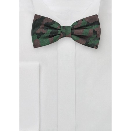 Green Camo Bow Tie