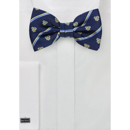 Crested Bow Tie for Delta Upsilon