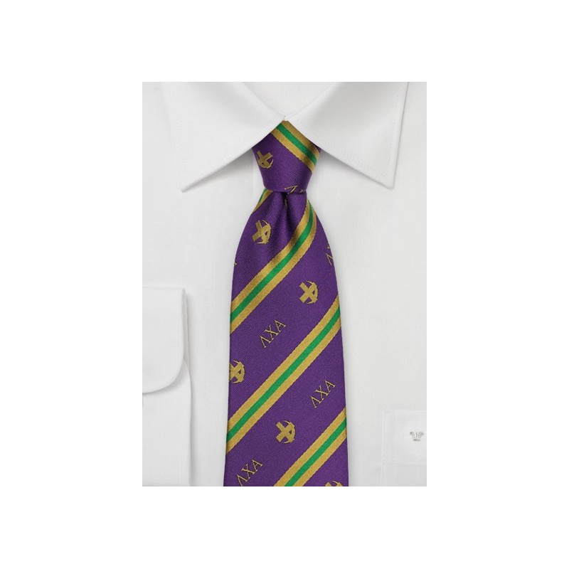 Lambda Chi Alpha Silk Necktie