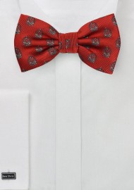 TKE Fraternity Crested Bow Tie