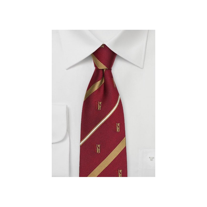 Theta Chi Silk Necktie