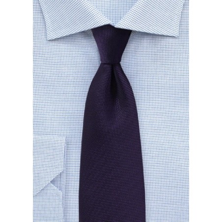 Majesty Purple Textured Tie