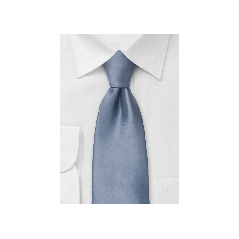 Slate Blue Kids Necktie