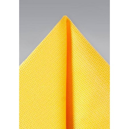 Suit Pocket Square in Daffodil