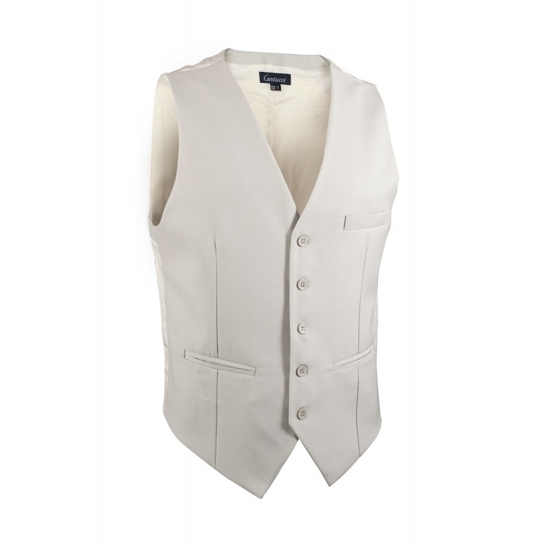 Classic Suit Vest in Tan - Ties-Necktie.com