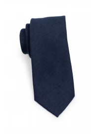 Formal Woolen Midnight Necktie Rolled