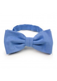 Ash Blue Woolen Bow Tie