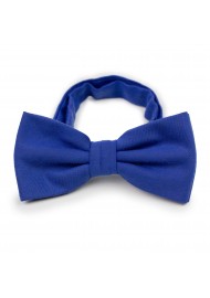 Woolen Bow Tie in Marine Blue