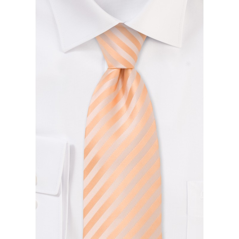 Peach Color Kids Necktie