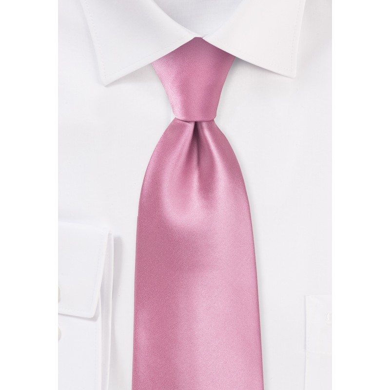 Tie Neck tie Slim Pink Quality Cotton T680 