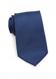Navy Grenadine Textured Tie in XL
