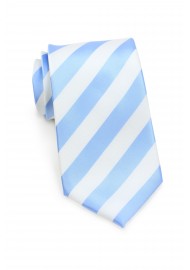 Baby Blue and White Tie